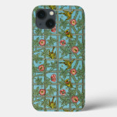 ウィリアム・モリスの鳥花 Case-Mate iPhoneケース (裏面)