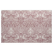 ウィリアム・モリスの鳩とバラ、アンティークバラの色 ファブリック (ファットクウォーター)