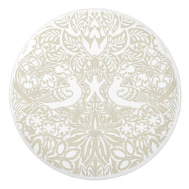 ウィリアム・モリスの鳩とバラ・セラミックのノブ セラミックノブ