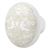 ウィリアム・モリスの鳩とバラ・セラミックのノブ セラミックノブ (右)