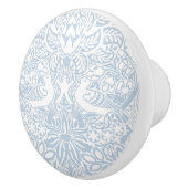 ウィリアム・モリスの鳩とバラ・セラミックのノブ セラミックノブ (右)