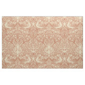 ウィリアム・モリスの鳩とバラ、砂漠のバラの色 ファブリック (ファットクウォーター)