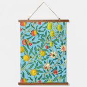 ウィリアム・モリスの4つの果物の有名なパターン 吊り下げ型タペストリー (正面)