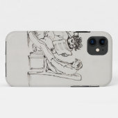 ウィリアム・モリスの(1834-96年の)読書詩歌の漫画 Case-Mate iPhoneケース (裏面(横))