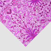 ウィリアム・モリスのHyacinthのプリント、ラベンダーおよびバイオレット 薄葉紙 (詳細)