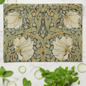 ウィリアム・モリスのPimpernelのヴィンテージのラファエロ前の画家 キッチンタオル (折り畳み)