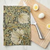 ウィリアム・モリスのPimpernelのヴィンテージのラファエロ前の画家 キッチンタオル (四つ折り)