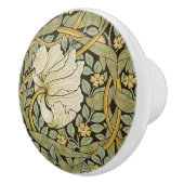 ウィリアム・モリスのPimpernelのヴィンテージのラファエロ前の画家 セラミックノブ (右)