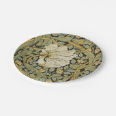 ウィリアム・モリスのPimpernelのヴィンテージのラファエロ前の画家 ペーパープレート (アングル)