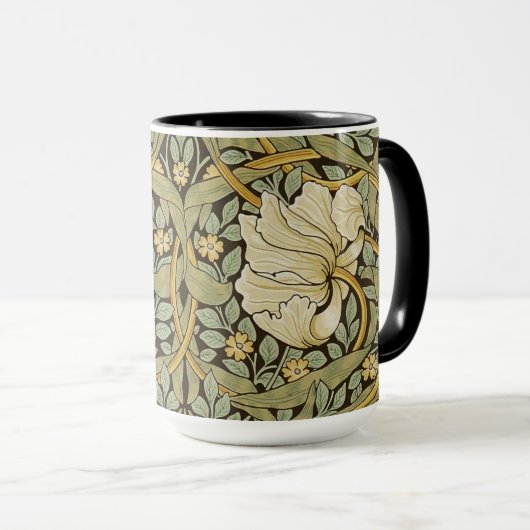 ウィリアム・モリスのPimpernelのヴィンテージのラファエロ前の画家 マグカップ (正面右)