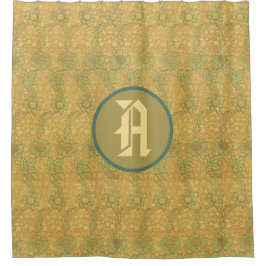 ウィリアム・モリスひまわりシャワーカーテン シャワーカーテン