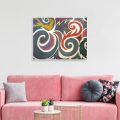 ウィリアム・モリスへの献上品 キャンバスプリント (インサイチュ (リビング))