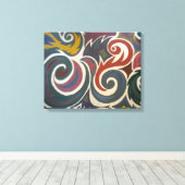 ウィリアム・モリスへの献上品 キャンバスプリント (インサイチュ (ウッドフロア))