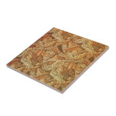 ウィリアム・モリスアカンサス・ブラウン紅葉 タイル (側面)