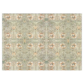 ウィリアム・モリスアンティークハニーサックルクラシックフローラ テーブルクロス (正面(横))