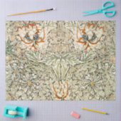 ウィリアム・モリスアンティークハニーサックルクラシックフローラ 薄葉紙 (クラフト)