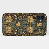 ウィリアム・モリスアンティークハニーサックルフローラルパターン Case-Mate iPhoneケース (裏面(横))