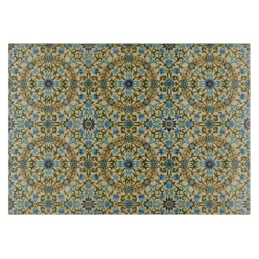 ウィリアム・モリスアンティーク1873つる植物&花柄 カッティングボード (正面)