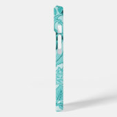 ウィリアム・モリスアーティチョークティール（緑がかった色） Case-Mate iPhoneケース (裏面 / 左)