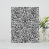 ウィリアム・モリスインディアン白黒 (スタンド正面)