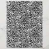 ウィリアム・モリスインディアン白黒 (正面)