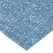 ウィリアム・モリスインディアン・インディゴ・ブルー・アンド・ホワイト ショートテーブルランナー (コーナー)