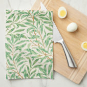 ウィリアム・モリスウィロー・バウ。 キッチンタオル (四つ折り)