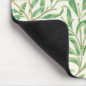 ウィリアム・モリスウィロー・バウ。ヴィンテージ緑 マウスパッド (コーナー)