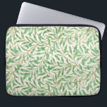 ウィリアム・モリスウィロー・バウ。ヴィンテージ緑 ラップトップスリーブ<br><div class="desc">William Morris "Willow Bough"ラップトップスリーブ。緑の葉のパターン</div>