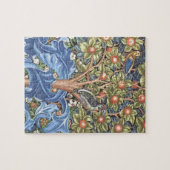 ウィリアム・モリスウッドペッカータペストリーフローラヴィンテージ ジグソーパズル (横)