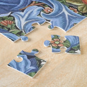 ウィリアム・モリスウッドペッカータペストリーフローラヴィンテージ ジグソーパズル (側面)