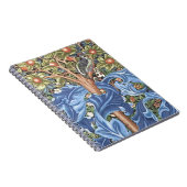 ウィリアム・モリスウッドペッカータペストリーフローラヴィンテージ ノートブック (右側)