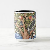 ウィリアム・モリスウッドペッカータペストリーフローラヴィンテージ マグカップ (中央)