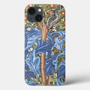 ウィリアム・モリスウッドペッカータペストリーフローラヴィンテージ iPhone 13ケース