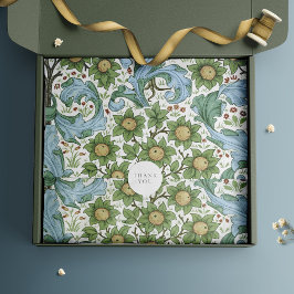 ウィリアム・モリスオレンジアールヌーボーヴィンテージフローラ 薄葉紙