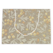 ウィリアム・モリスオークアンドアコーン抱き枕 ラージペーパーバッグ (正面)