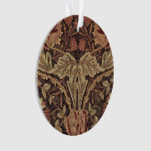 ウィリアム・モリスクラシックハニーサックル英美術 オーナメント (正面)