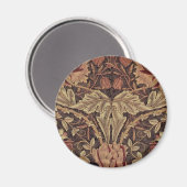 ウィリアム・モリスクラシックハニーサックル英美術 マグネット (正面/裏面)