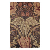 ウィリアム・モリスクラシックハニーサックル英美術 ミニクリップボード (裏面)