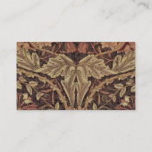 ウィリアム・モリスクラシックハニーサックル英美術 名刺 (裏面)