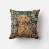 ウィリアム・モリススタイル・ガーデンのゴールデンドー クッション (裏面)