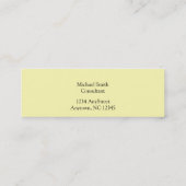 ウィリアム・モリスセントジェームズの場所の天井の紙 スキニー名刺 (裏面)