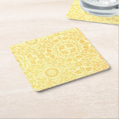 ウィリアム・モリスセントジェームズの場所の天井の紙 スクエアペーパーコースター (アングル)