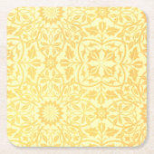 ウィリアム・モリスセントジェームズの場所の天井の紙 スクエアペーパーコースター (正面)