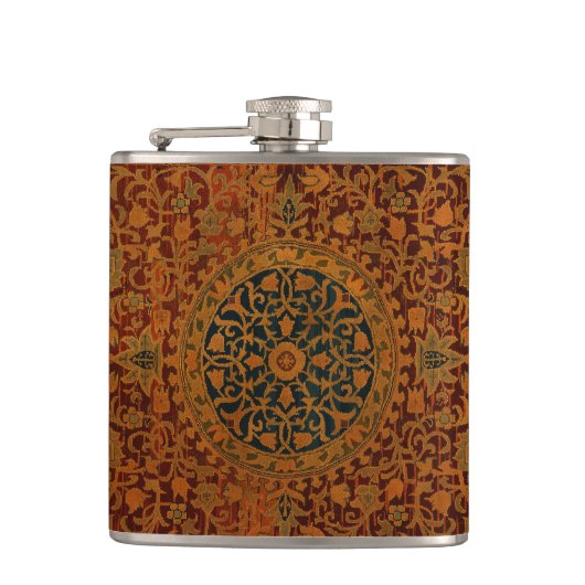 ウィリアム・モリスタペストリーカーペットラグ フラスク (正面)