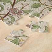 ウィリアム・モリスダフォディルクラシック花 ジグソーパズル (側面)