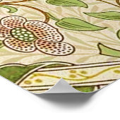 ウィリアム・モリスダフォディルクラシック花 ポスター (角)