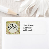 ウィリアム・モリスダフォディルクラシック花 ラベル (インサイチュ)