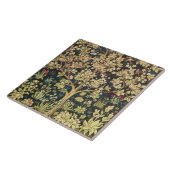 ウィリアム・モリスツリーオブライフフローラヴィンテージアート タイル (側面)