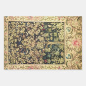 ウィリアム・モリスツリーオブライフフローラヴィンテージアート ラッピングペーパーシート (正面2)